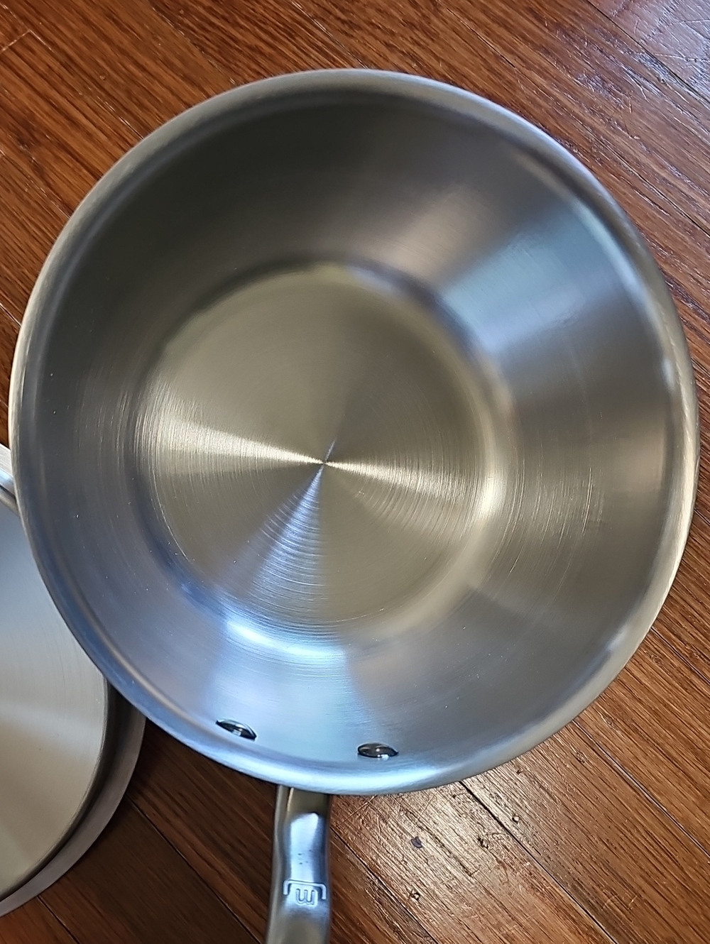 Made In 2 Qt Stainless Clad Saucier - Picture 4 of 8